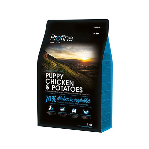 Profine Düşük Tahıllı Puppy Tavuklu Yavru Köpek Maması 3 Kg