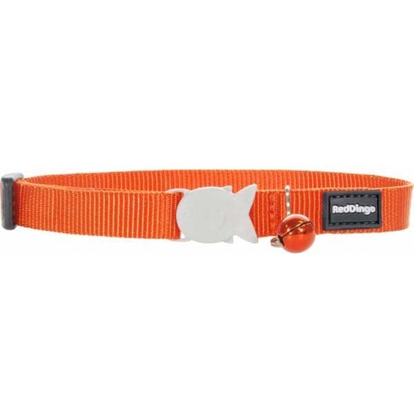 Red Dingo Klasik Turuncu Kedi Boyun Tasmasi 12 Mm