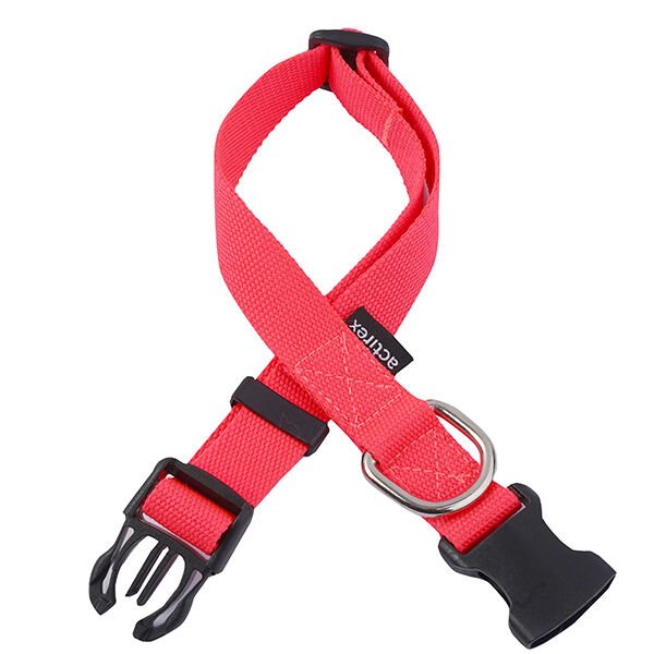 Actirex Neon Ayarlı Köpek Göğüs Tasması Kırmızı Small 1.5x35-50 Cm