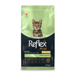 Reflex Plus Sterilised Kitten Tavuklu Kısırlaştırılmış Yavru Kedi Maması 1.5 Kg
