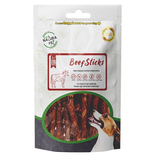 Eco Natura Biftekli Sticks Köpek Ödülü 75 Gr