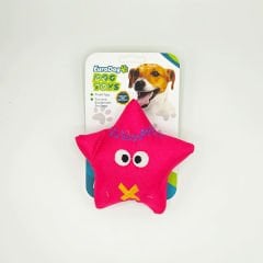 Euro Dog Parlak Yıldız Şekilli Köpek Oyuncağı 14 Cm