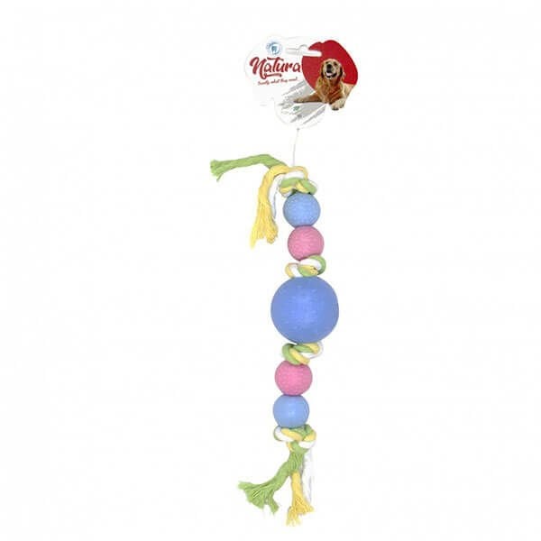 Natura Plastik Toplu Halat Köpek Oyuncağı 40 cm