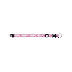 Trixie Köpek Boyun Tasması Desenli Large Pembe 20 Mm 35-55 Cm