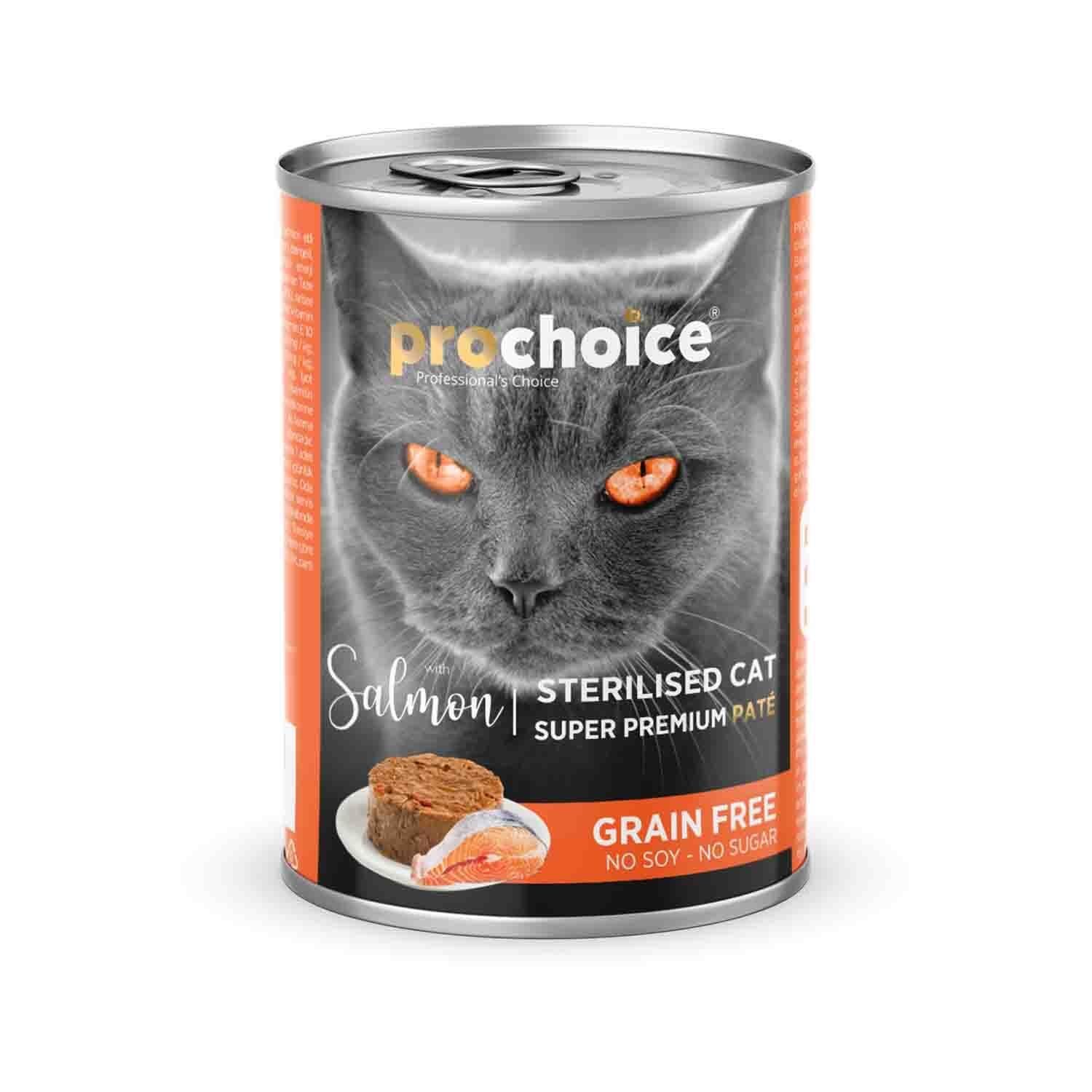 Prochoice Somonlu Kısırlaştırılmış Kedi Konservesi 400 gr
