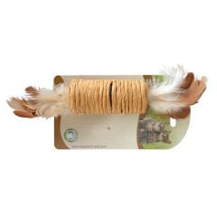Eastland Tüylü Hasır Silindir Kedi Oyuncağı 8 Cm