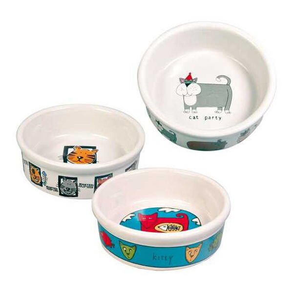 Trixie Seramik Kedi ve Köpek Mama ve Su Kabı 0.2 Lt 11 Cm