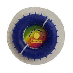 Petpretty Plastik Simit Kemik Köpek Oyuncağı M 8.5 Cm Lacivert
