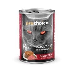 Prochoice Biftekli Yetişkin Kedi Konservesi 400 gr
