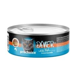 Prochoice Döner Bites Sos İçinde Beyaz Balıklı Yetişkin Kedi Konservesi 70 Gr