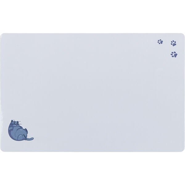 Trixie Kedi Mama ve Su Kabı Altlığı Gri 44x28 Cm