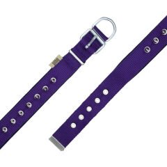 Doggie Comfort Dokuma Çivili Köpek Boyun Tasması Medium Mor 3x42-50 Cm