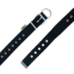 Doggie Comfort Dokuma Çivili Köpek Boyun Tasması Large Siyah 3x47-55 Cm