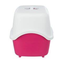 Trixie Litter Tray Kapalı Kedi Tuvaleti Beyaz/Lime Sarı 40x40x56 Cm