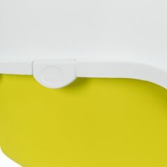 Trixie Litter Tray Kapalı Kedi Tuvaleti Beyaz/Lime Sarı 40x40x56 Cm