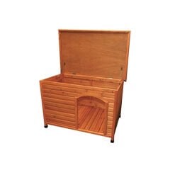 Trixie Düz Çatılı Ahşap Köpek Kulübesi Large 104x72x68 Cm