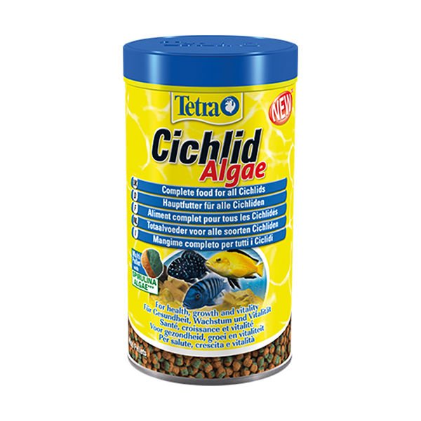 Tetra Cichlid Algea Cikled Balık Yemi 500 Ml