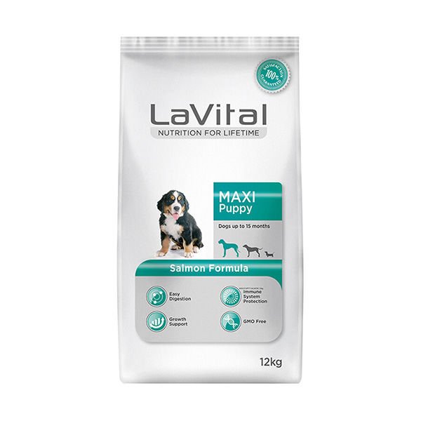 Lavital Büyük Irk Somonlu Yavru Köpek Maması 12 Kg