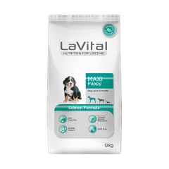 Lavital Büyük Irk Somonlu Yavru Köpek Maması 12 Kg