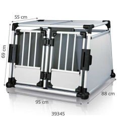 Trixie İki Köpek Taşıma Kafesi 95x69x88 Cm