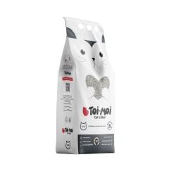 Toi Moi Aktif Karbonlu İnce Taneli Topaklanan Bentonit Kedi Kumu 10 kg