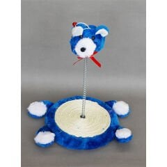 Eastland Sisal Tablalı Kedi Oyuncağı Mavi 16x26 Cm