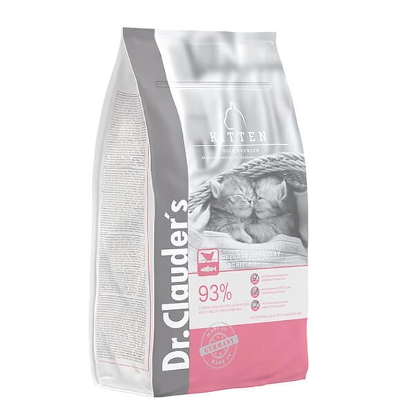Dr.Clauders Kitten High Premium Tavuk ve Balıklı Yavru Kedi Maması 1.5 Kg