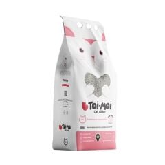 Toi Moi Bebek Pudralı İnce Taneli Topaklanan Bentonit Kedi Kumu 10 kg