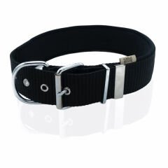 Doggie Comfort Dokuma Çivili Köpek Boyun Tasması Small Siyah 5x50-60 Cm