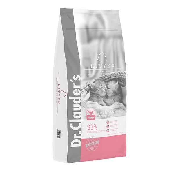Dr.Clauders Kitten High Premium Tavuk ve Balıklı Yavru Kedi Maması 10 Kg