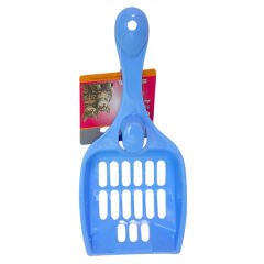 Eastland Geniş Aralıklı Plastik Kedi Kumu Küreği Mavi