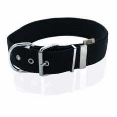 Doggie Comfort Dokuma Çivili Köpek Boyun Tasması Large Siyah 5x60-70 Cm