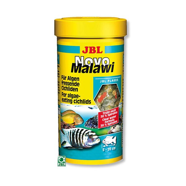 Jbl Novomalawi Ciklet Balığı Bitkisel Pul Balık Yemi 1 Lt 156 Gr