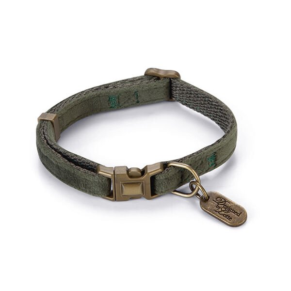 Karlie Lotte Kedi Boyun Tasması Yeşil 10 Mm 30 Cm