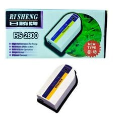 RS Akvaryum Hava Motoru 1 Çıkışlı 3W 2.5 Lt/dk Beyaz