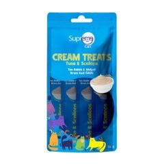 Supreme Cat Ton Balıklı ve Midyeli Sıvı Kedi Ödül Maması 4x14 Gr