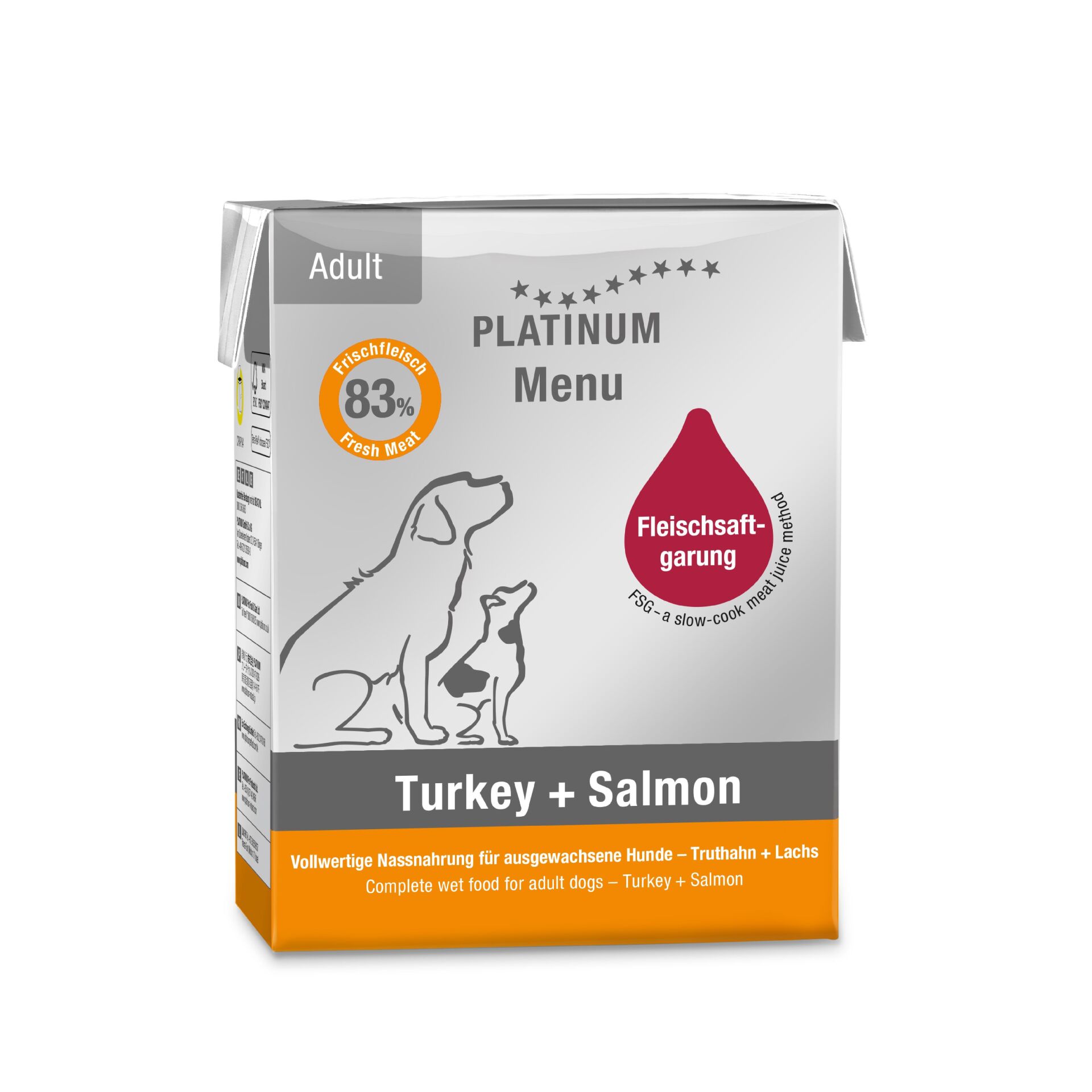 Platinum Hindili ve Somonlu Köpek Yaş Maması 375 Gr