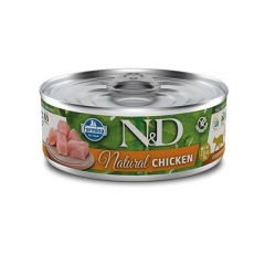 N&D Natural Tavuklu Yetişkin Kedi Konservesi 80 Gr