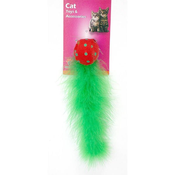Eastland Tüylü Top Kedi Oyuncağı 20 Cm