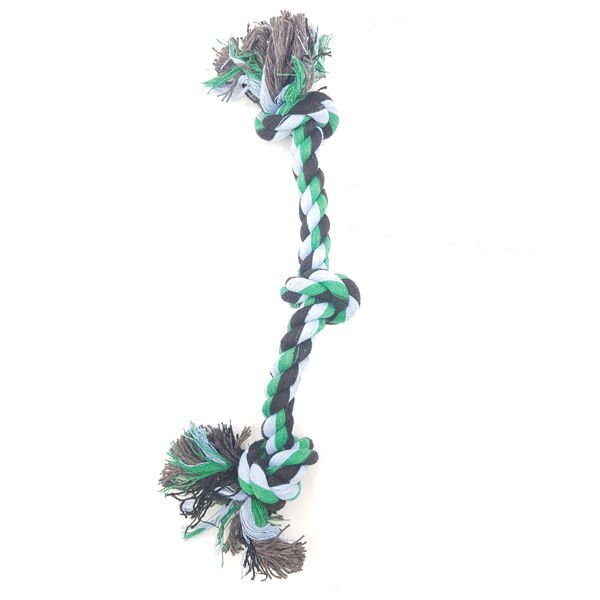 Euro Dog Kalın Diş İpi Köpek Oyuncağı Mavi/Yeşil 47 Cm