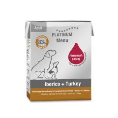Platinum Iberico ve Hindili Köpek Yaş Maması 375 Gr