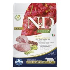 N&D Quinoa Weight Management Kuzu Yetişkin Kedi Maması 300 Gr