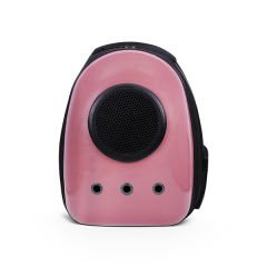 Glipet Astronot Kedi Köpek Taşıma Çantası 43x23x29 Cm Gül Rengi