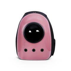 Glipet Astronot Kedi Köpek Taşıma Çantası 43x23x29 Cm Gül Rengi