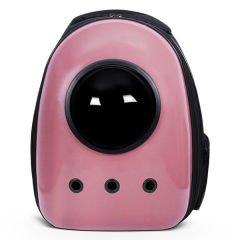 Glipet Astronot Kedi Köpek Taşıma Çantası 43x23x29 Cm Gül Rengi