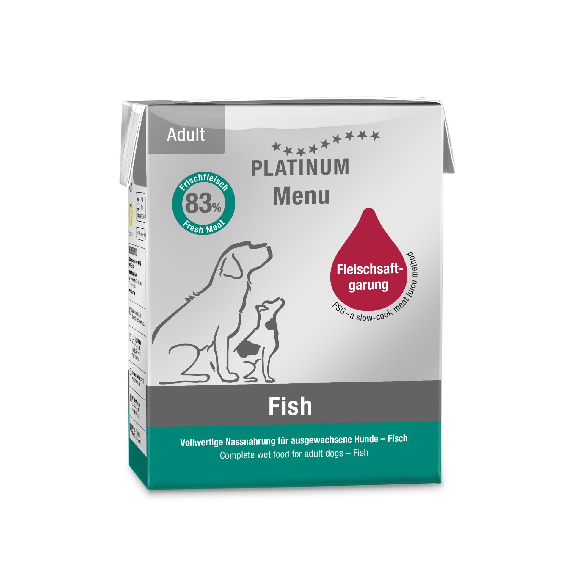 Platinum Balıklı Köpek Yaş Maması 375 Gr