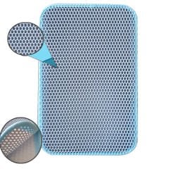 Eurocat Kum Toplayan Elekli Kedi Kumu Paspası Mavi 58x76 Cm