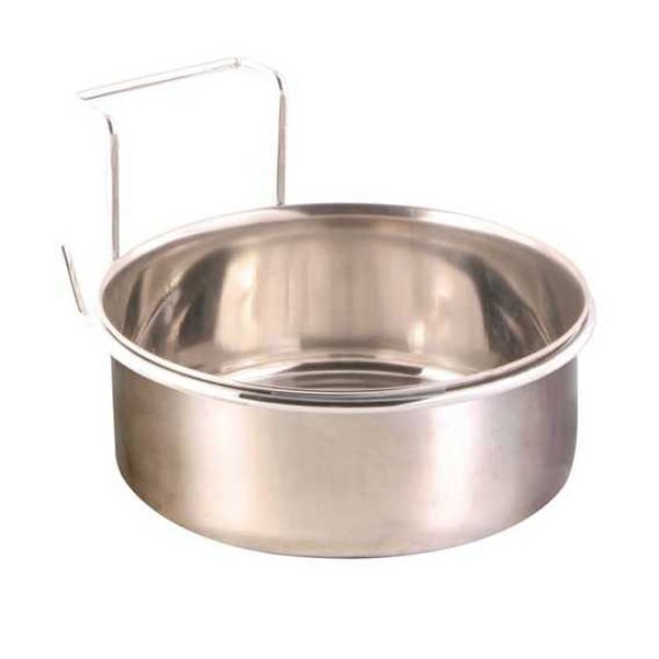 Trixie Askılı Paslanmaz Çelik Kuş Yemliği 150 Ml 7 Cm
