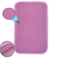 Eurocat Kum Toplayan Elekli Kedi Kumu Paspası Pembe 58x76 Cm