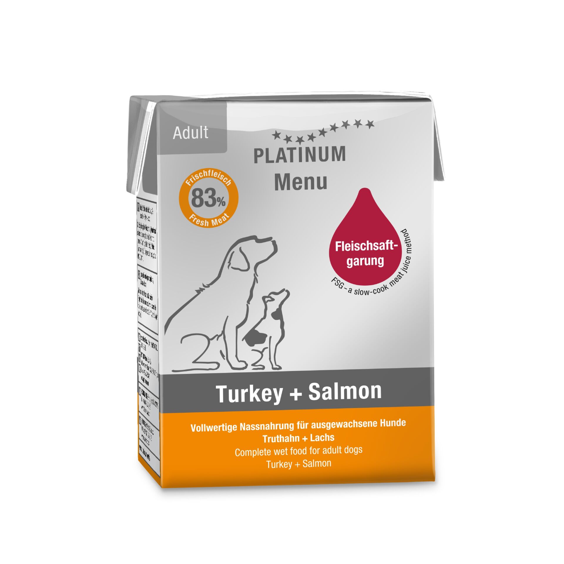 Platinum Hindili ve Somonlu Köpek Yaş Maması 185 Gr